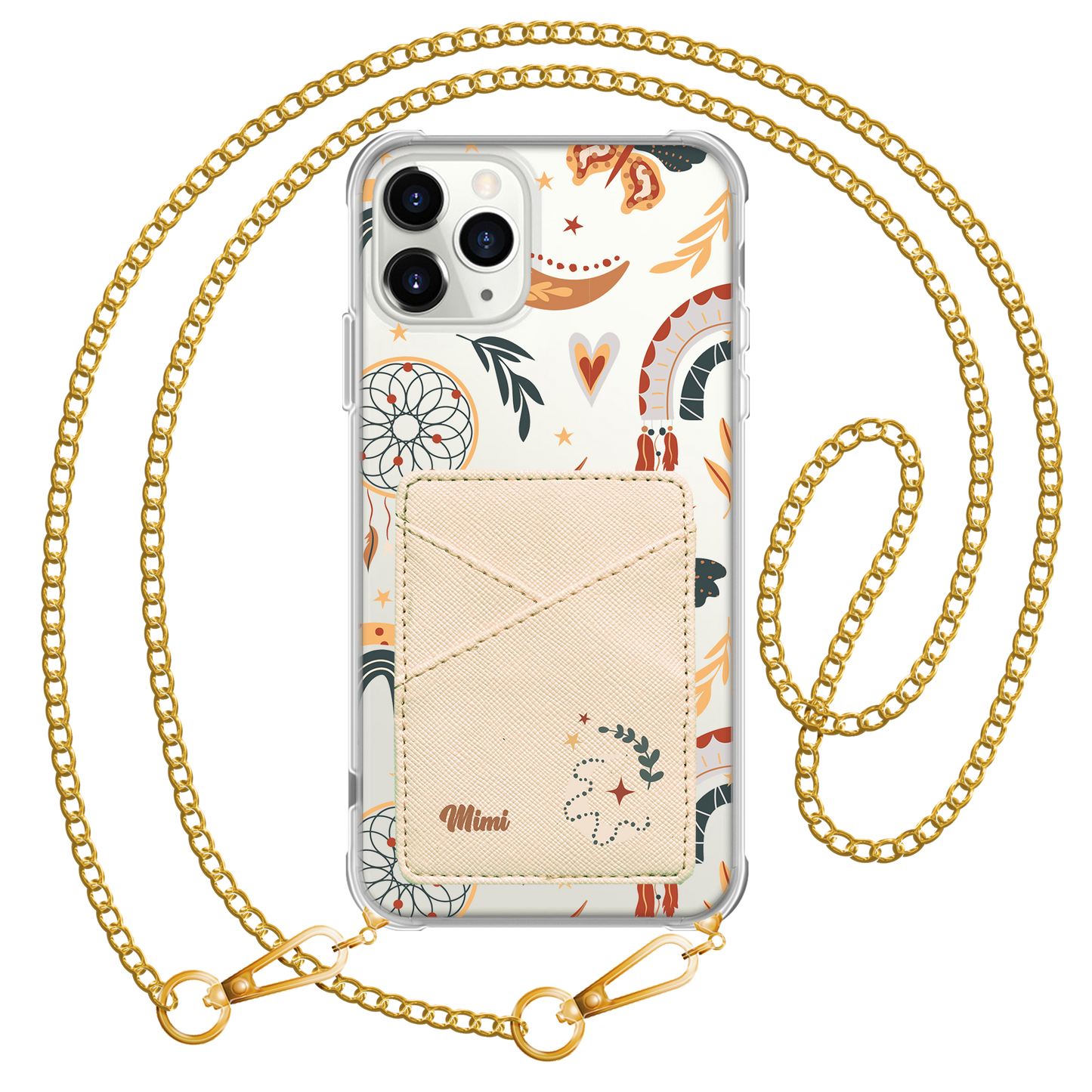 iPhone Phone Wallet Case - Boho 3.0