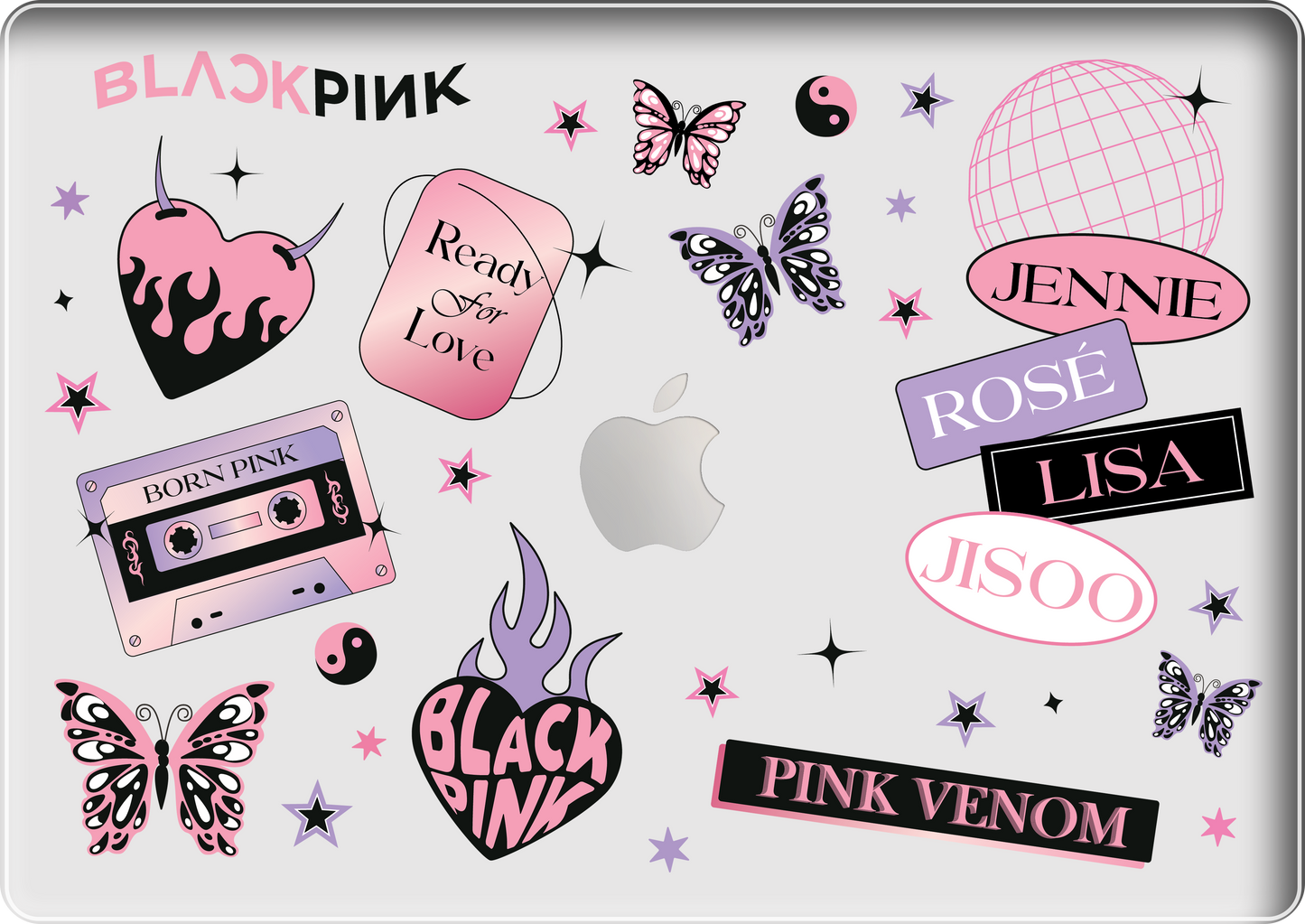 MacBook Snap Case - Blackpink Born Pink