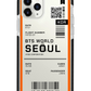 iPhone Rearguard Bumper - BTS World Ticket