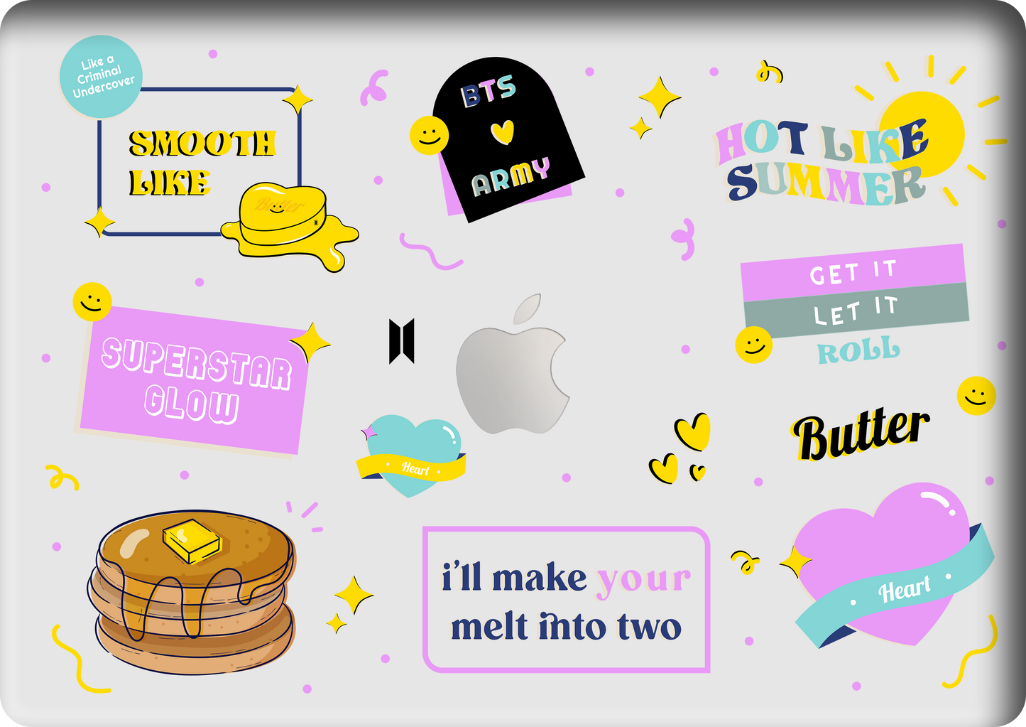 MacBook Snap Case - Butter Starter Pack