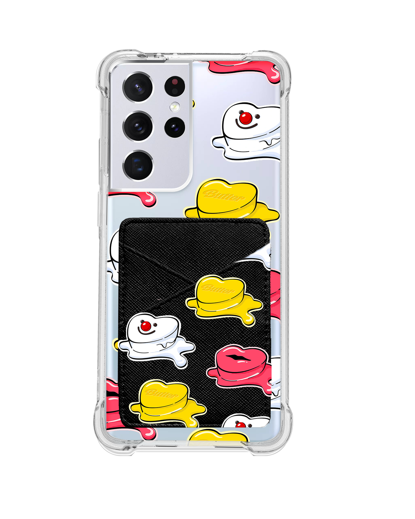 Android Phone Wallet Case - BTS Butter Sticker Pack