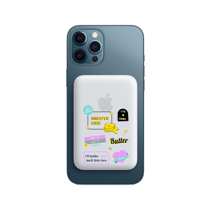 Magnetic Wireless Powerbank - BTS Butter