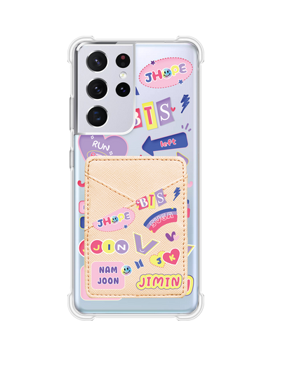 Android Phone Wallet Case - BTS Members