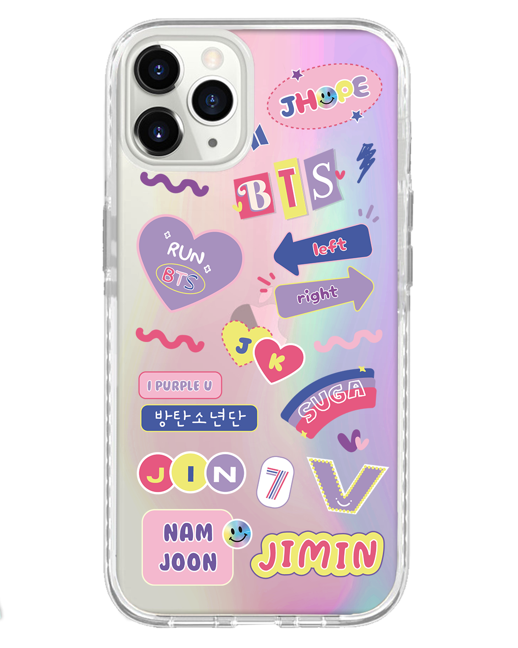 iPhone Rearguard Holo - BTS Members