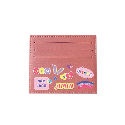 6 Slots Card Holder - BTS Members