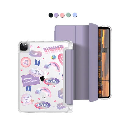 iPad Macaron Flip Cover - BTS Proof
