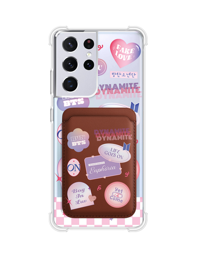 Android Magnetic Wallet Case - BTS Proof