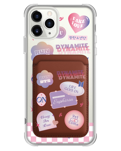 iPhone Magnetic Wallet Case - BTS Proof
