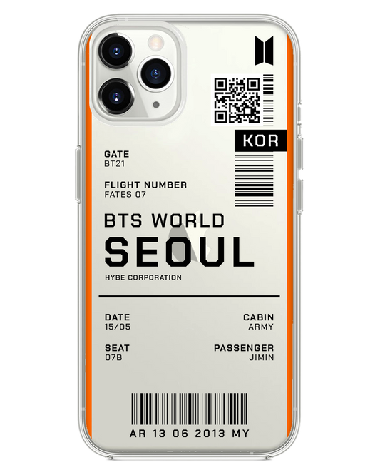 iPhone Rearguard Hybrid - BTS World Ticket