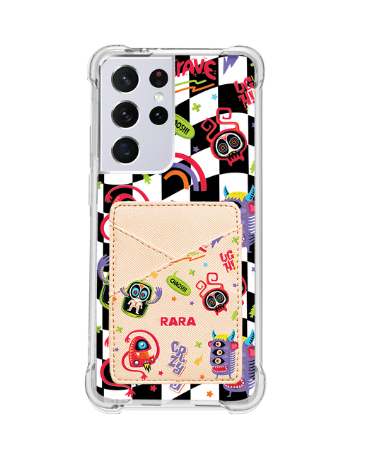 Android Phone Wallet Case - Baby Monster