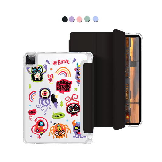 iPad Macaron Flip Cover - Baby Monster