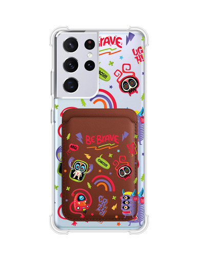 Android Magnetic Wallet Case - Baby Monster