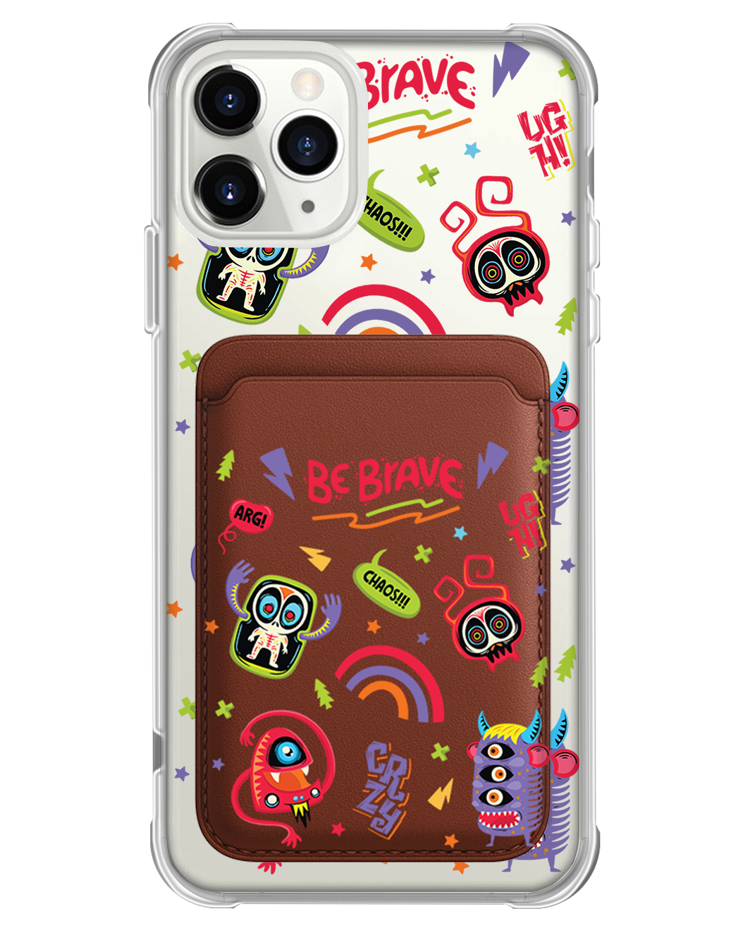 iPhone Magnetic Wallet Case - Baby Monster