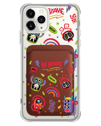iPhone Magnetic Wallet Case - Baby Monster