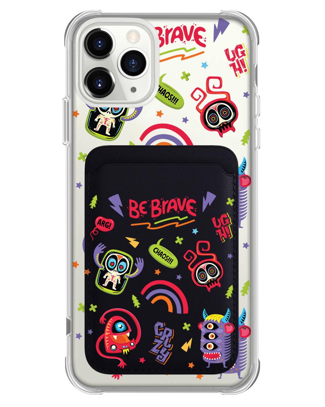 iPhone Magnetic Wallet Case - Baby Monster