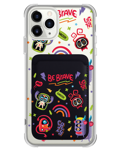 iPhone Magnetic Wallet Case - Baby Monster