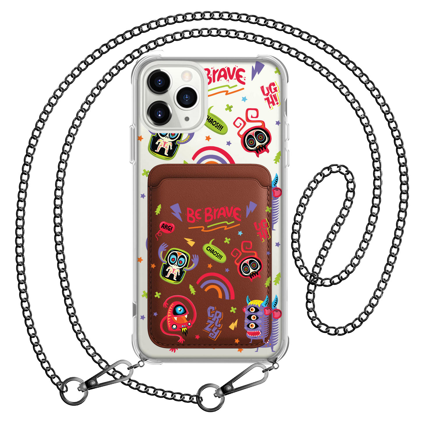 iPhone Magnetic Wallet Case - Baby Monster