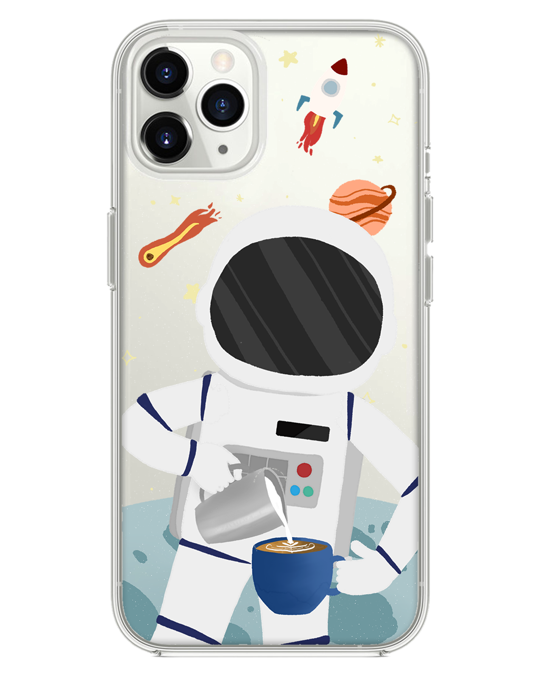 iPhone Rearguard Hybrid - Baristronaut