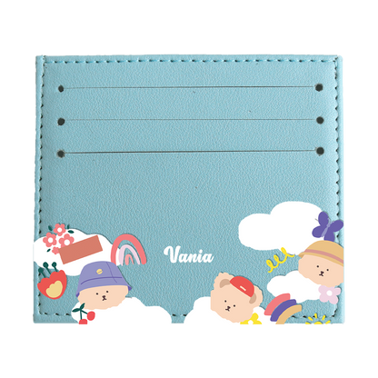 6 Slots Card Holder - Bear In Style