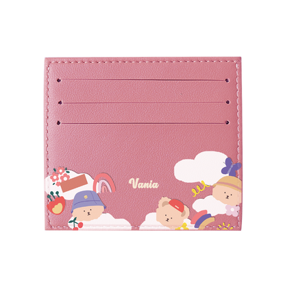 6 Slots Card Holder - Bear In Style
