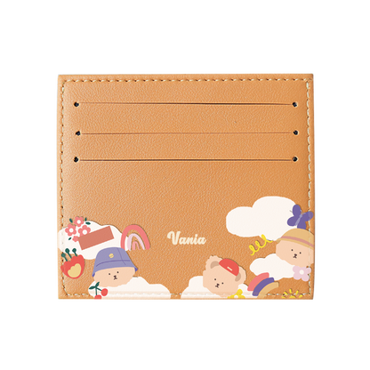 6 Slots Card Holder - Bear In Style