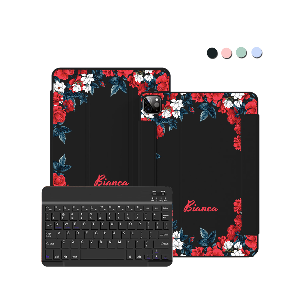 iPad / Android Tab Wireless Keyboard Flipcover - Bianca