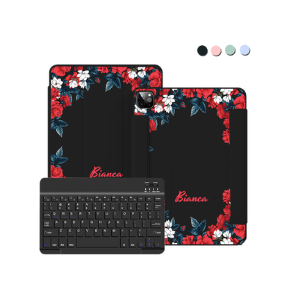 iPad / Android Tab Wireless Keyboard Flipcover - Bianca