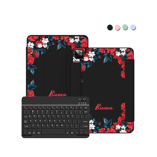 iPad Wireless Keyboard Flipcover - Bianca