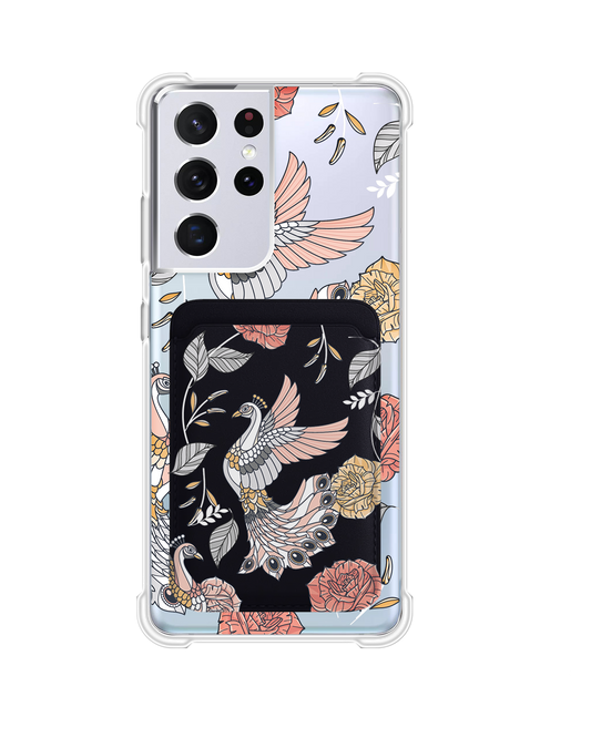 Android Magnetic Wallet Case - Bird of Paradise 1.0