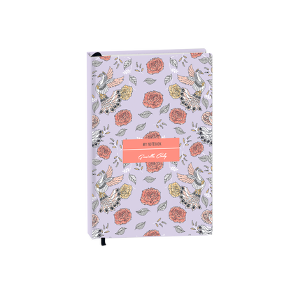 Hardcover Bookpaper Journal - Bird of Paradise 1.0 (with Elastic Band & Bookmark)