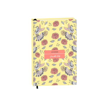 Hardcover Bookpaper Journal - Bird of Paradise 1.0 (with Elastic Band & Bookmark)