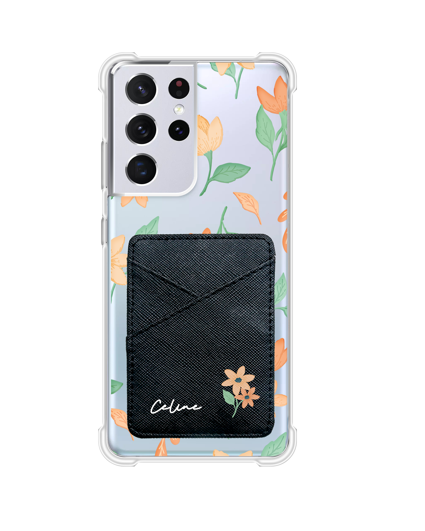 Android Phone Wallet Case - Birth Flower 4.0