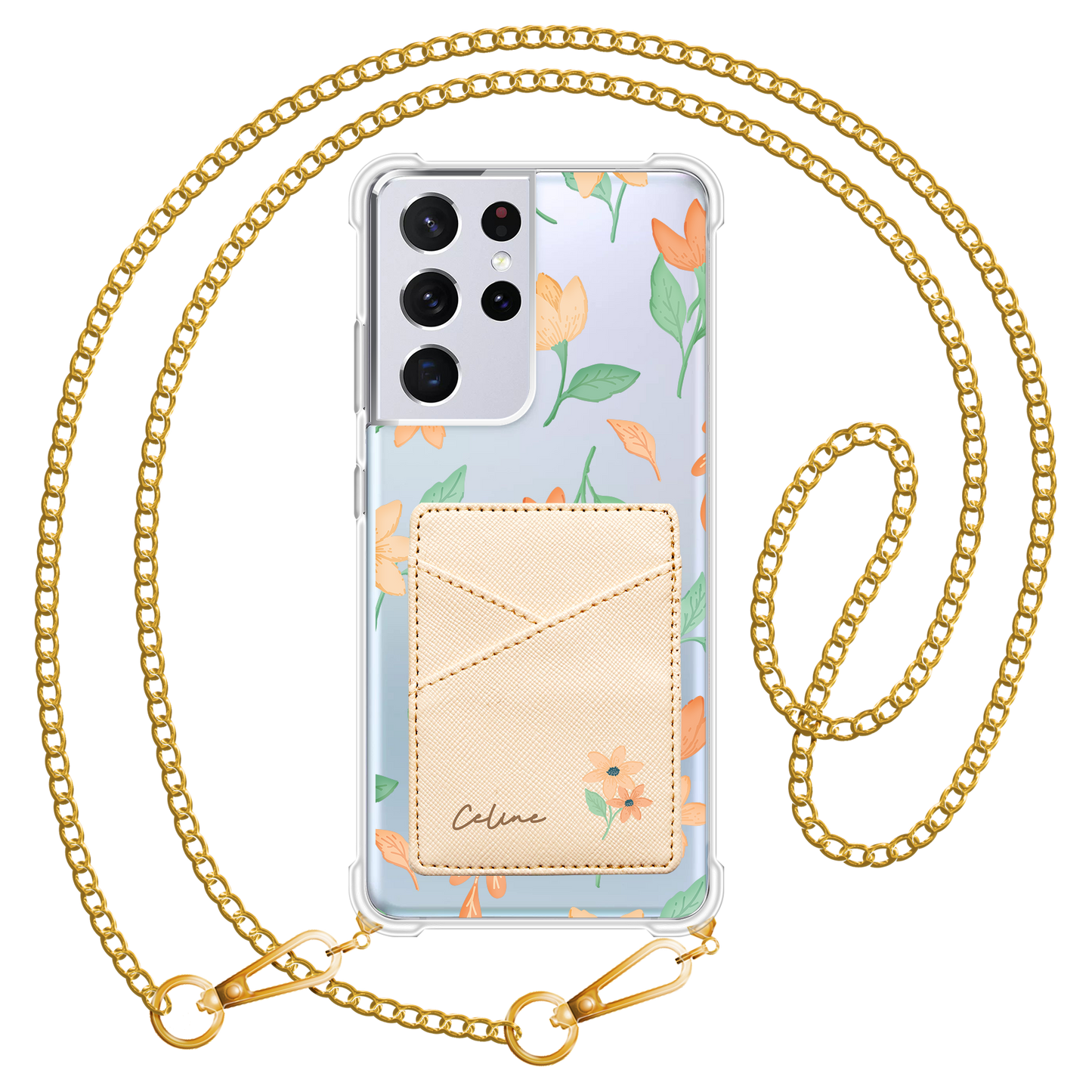 Android Phone Wallet Case - Birth Flower 4.0