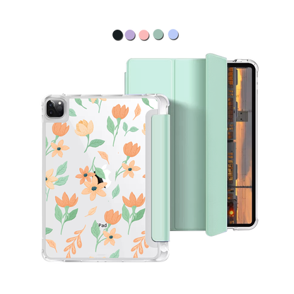 iPad Macaron Flip Cover - Birth Flower 4.0