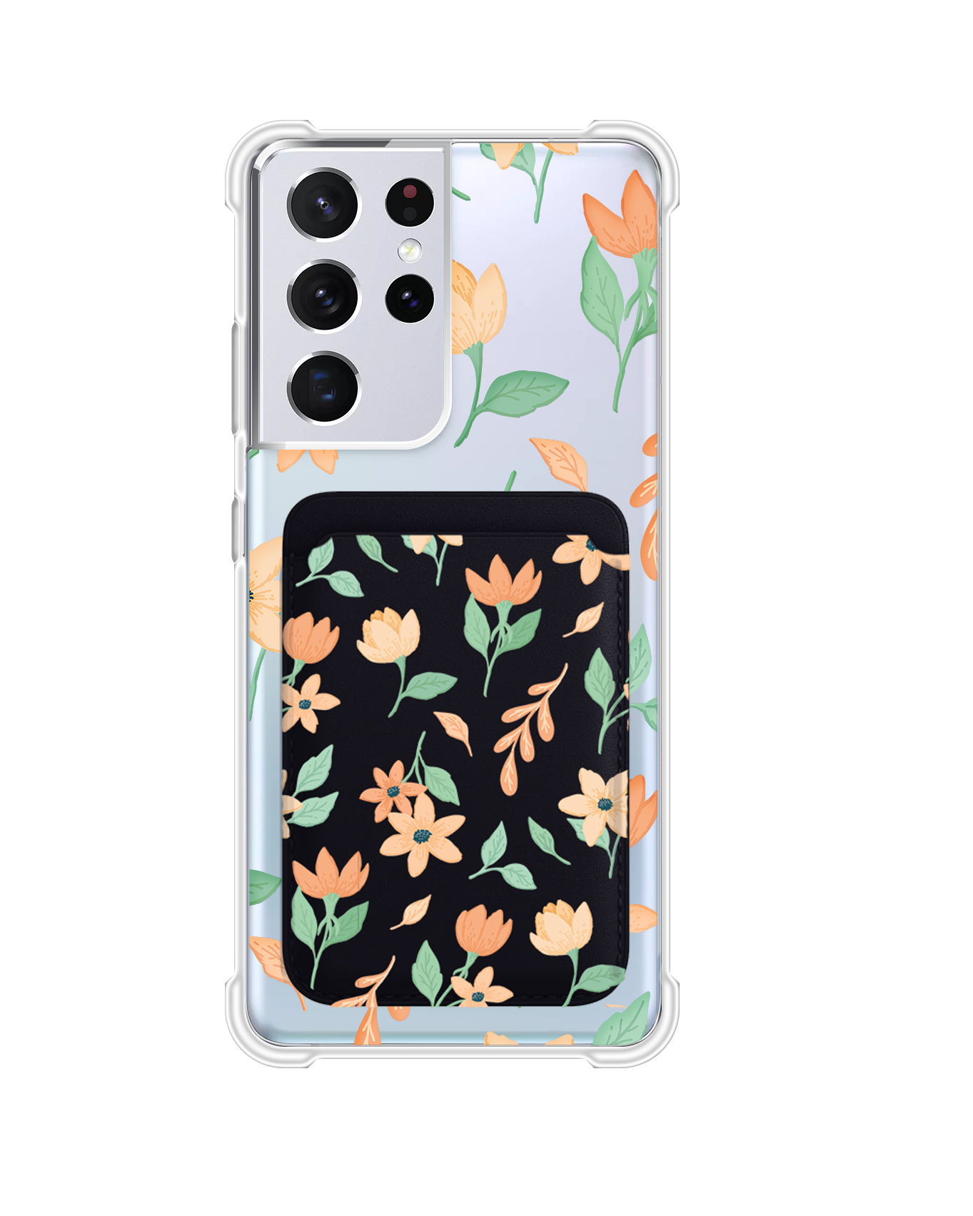 Android Magnetic Wallet Case - Birth Flower 4.0