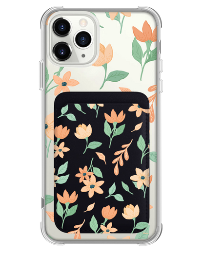 iPhone Magnetic Wallet Case - Birth Flower
