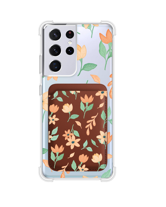 Android Magnetic Wallet Case - Birth Flower 4.0