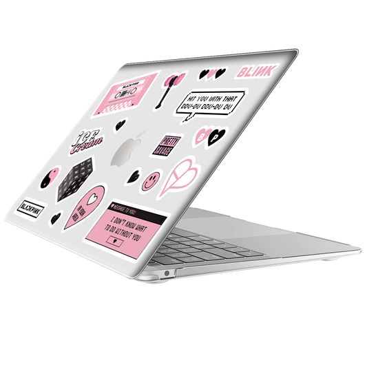 Macbook Snap Case - Blackpink Sticker Pack