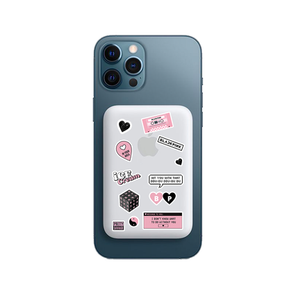 Magnetic Wireless Powerbank - Blackpink Sticker Pack