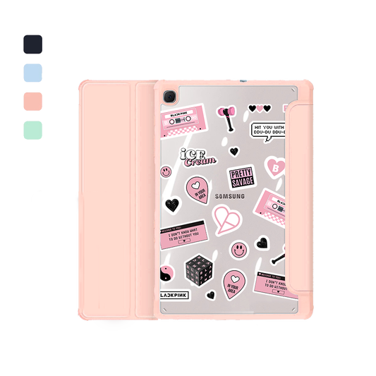 Android Tab Acrylic Flipcover - Blackpink Sticker Pack