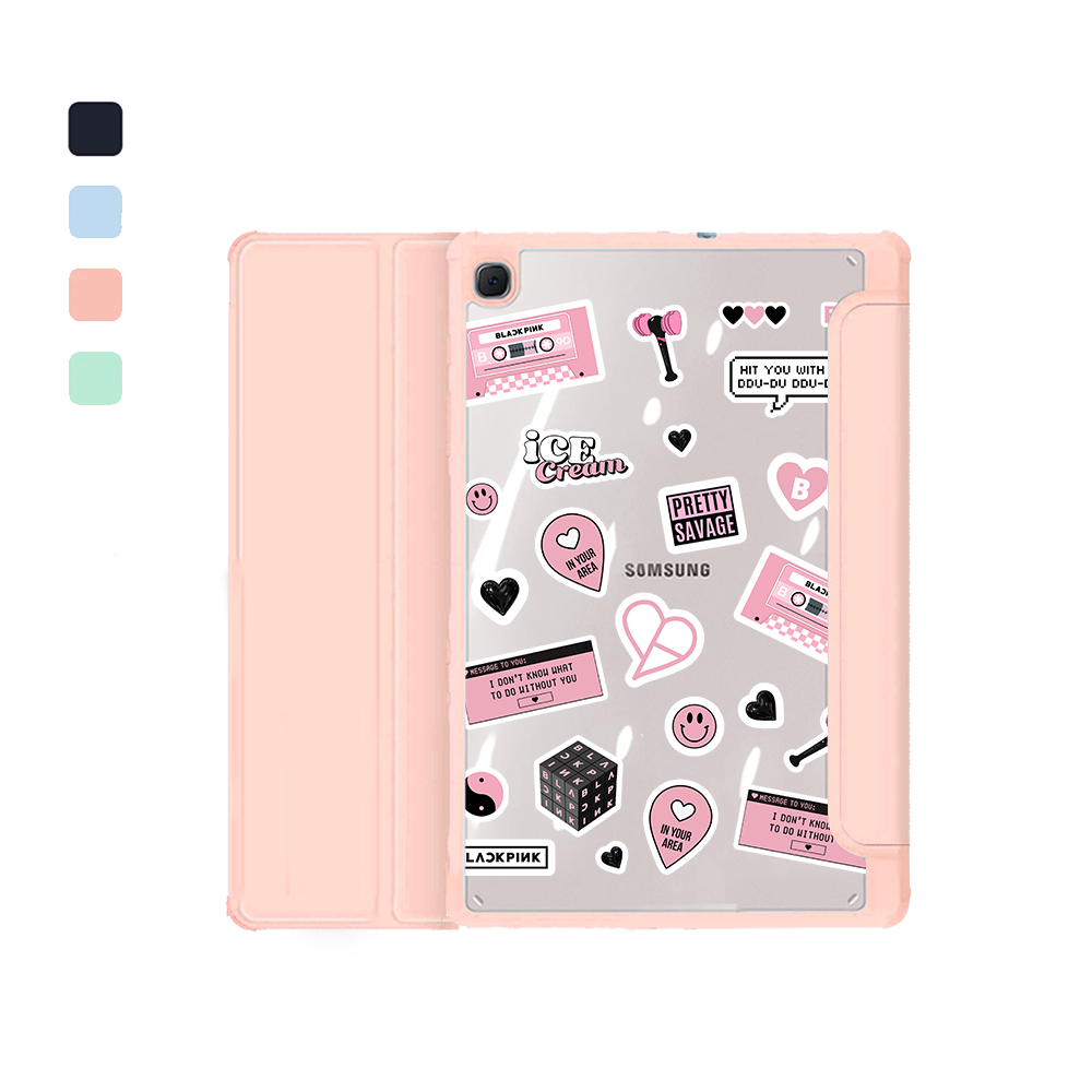 Android Tab Acrylic Flipcover - Blackpink Sticker Pack