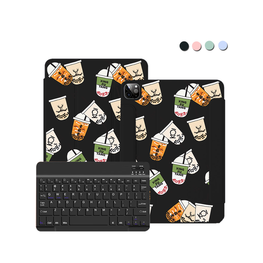 iPad / Android Tab Wireless Keyboard Flipcover - Boba