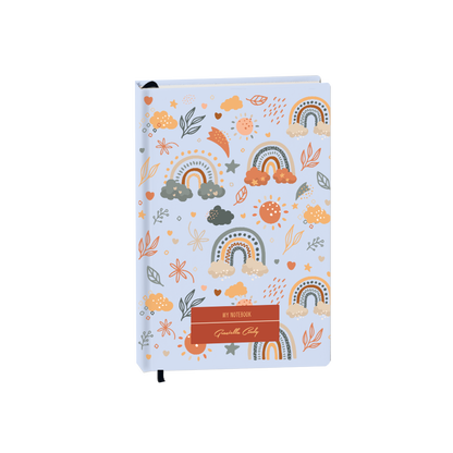 Hardcover Bookpaper Journal - Boho 2.0 (with Elastic Band & Bookmark)