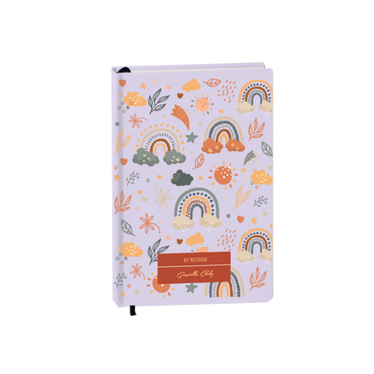 Hardcover Bookpaper Journal - Boho 2.0 (with Elastic Band & Bookmark)