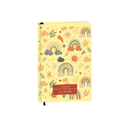 Hardcover Bookpaper Journal - Boho 2.0 (with Elastic Band & Bookmark)