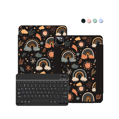 iPad / Android Tab Wireless Keyboard Flipcover - Boho 2.0