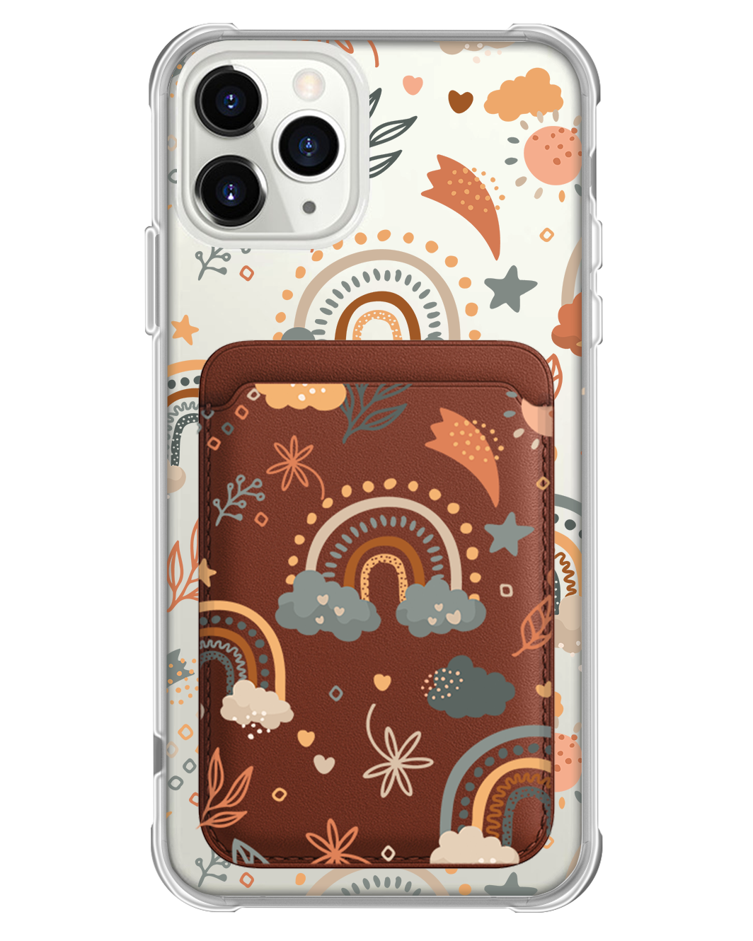 iPhone Magnetic Wallet Case - Boho 2.0