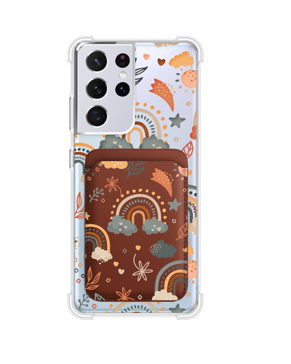 Android Magnetic Wallet Case - Boho 2.0