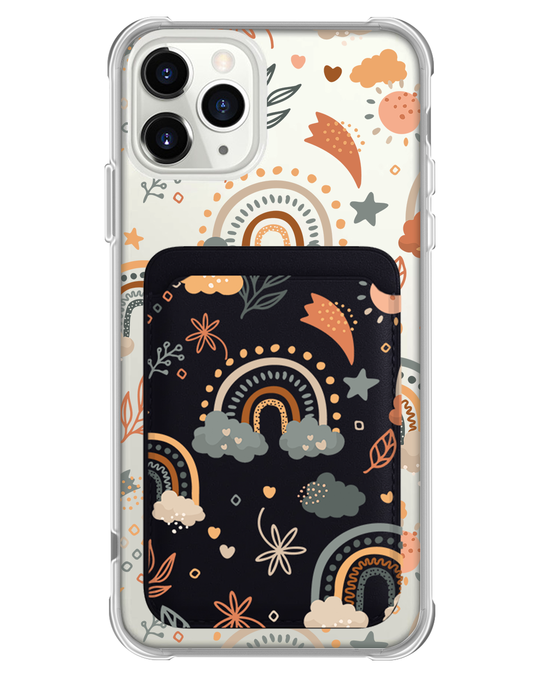 iPhone Magnetic Wallet Case - Boho 2.0