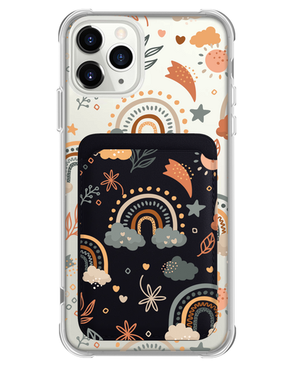 iPhone Magnetic Wallet Case - Boho 2.0